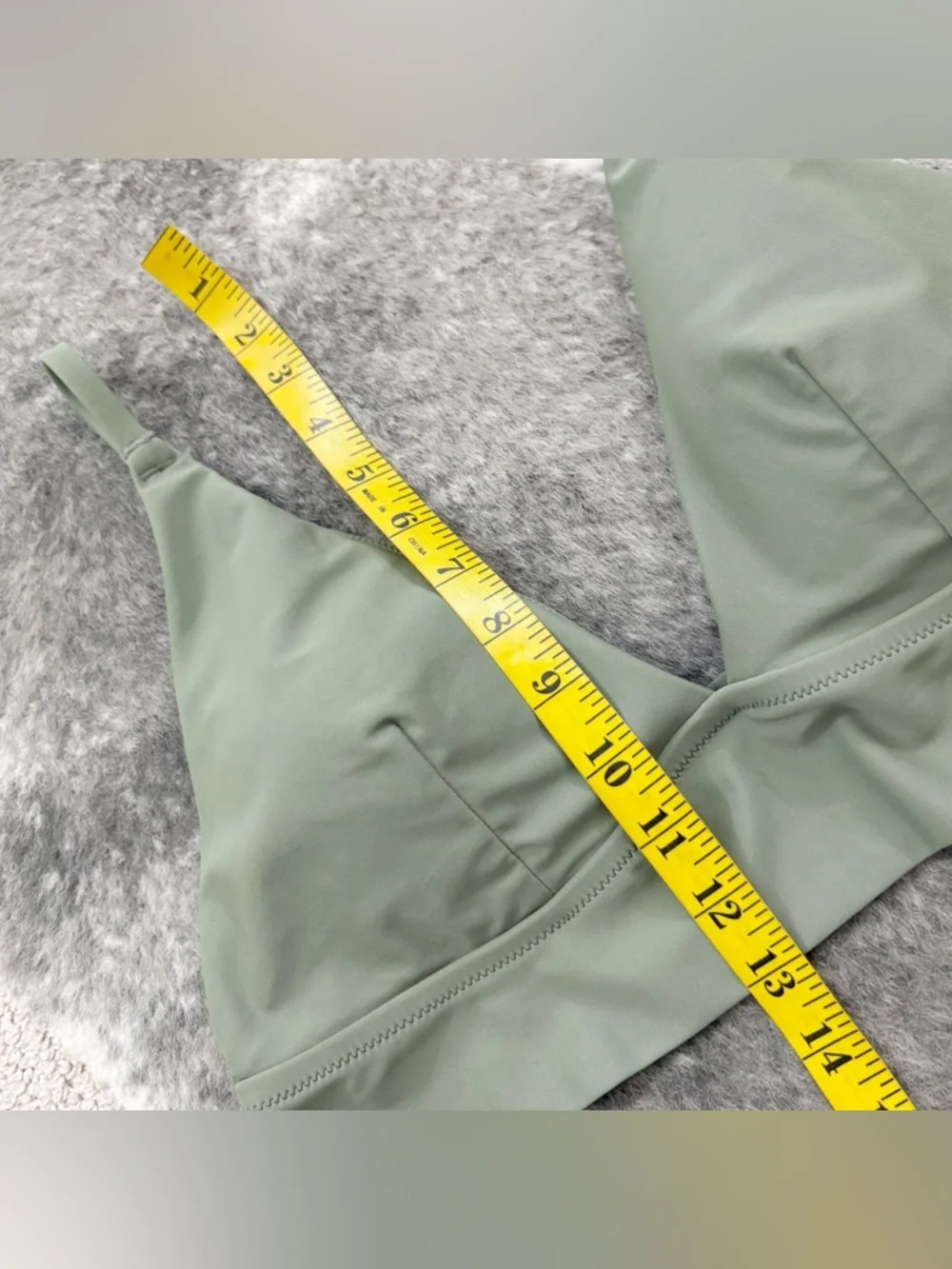 Aerie Triangle Bikini Swimsuit Top XL